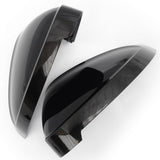 Audi A4 B9 and A5 Metallic Black Door Wing Mirror Covers Caps