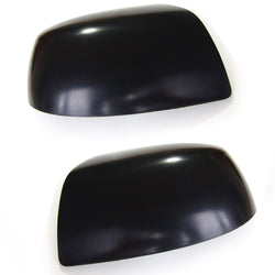 Ford Focus mk2 Wing Mirror Covers Caps Left & Right side Black plastic