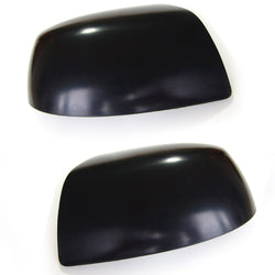 Ford Focus mk2 Wing Mirror Covers Caps Left & Right side Black plastic