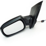 Ford Fiesta mk6 Left Passenger Nearside Door Wing Mirror Unit Black