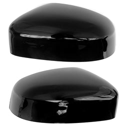 Ford Focus 2008 - 2018 Gloss Black Door Mirror Covers Caps - Left & Right