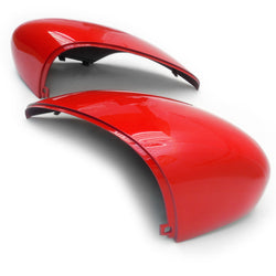 Ford Fiesta mk7 Colorado Red Door Wing Mirror Covers Caps Pair