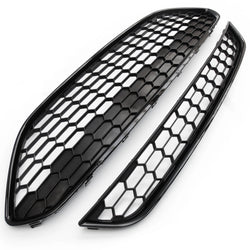 Ford Fiesta mk7 2013-17 Honeycomb Zetec S Style Front Grilles Black