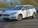 Ford Focus mk3 2012-2017 Full Door Wing Mirror Right Drivers Side Frozen White