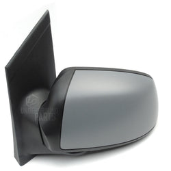 Ford Focus mk2 2005 - 2007 Left Passenger Nearside Full Side Door Wing Mirror Unit with Primed Cover