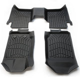 Ford Ranger Pickup Heavy Duty Deep Rubber Floor Mats 2012-2022 Tailored fit
