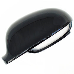 VW Golf mk5 Left Passenger Side Door Wing Mirror Cover Cap Casing Black