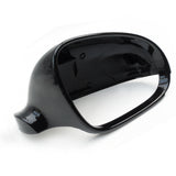 VW Golf mk5 Right Drivers Side Door Wing Mirror Cover Cap Casing Black