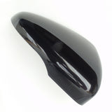 VW Golf mk6 Right Drivers Offside Side Door Wing Mirror Cover Cap Casing Metallic Black