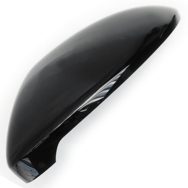 VW Golf mk7 Deep Black Wing Mirror Cover Cap Left Passenger Side