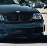 BMW 1 Series 116 118 120 Black Grilles Covers Surrounds E81 E82 E87 E88
