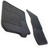 Range Rover Velar Tailored fit Rubber Floor Mats Tray Set