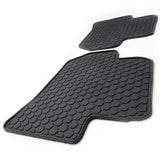 Range Rover Velar Tailored fit Rubber Floor Mats Tray Set