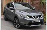 Nissan Qashqai 2013-2020 Bumper Protector Cover Gunmetal Grey