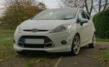 Ford Fiesta mk7 Sport Honeycomb Mesh Asian Front Bumper Grille Silver