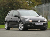VW Golf mk6 Metallic Deep Black Pearl Full Complete Door Wing Mirror Right Drivers Side