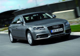 Audi A4 B8 2008-2012 RS4 Style Honeycomb Mesh Gloss Black Front Bumper Grille