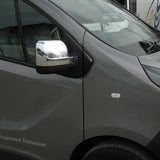 Vauxhall Vivaro 2014-19 Chrome Wing Mirror Covers Caps