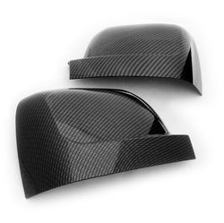 Renault Trafic 2014-19 Black Carbon Fibre Effect Wing Mirror Covers