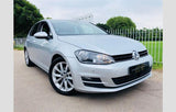 VW Golf mk7 Lower Bumper Grilles Black & Chrome Pair Left & Right