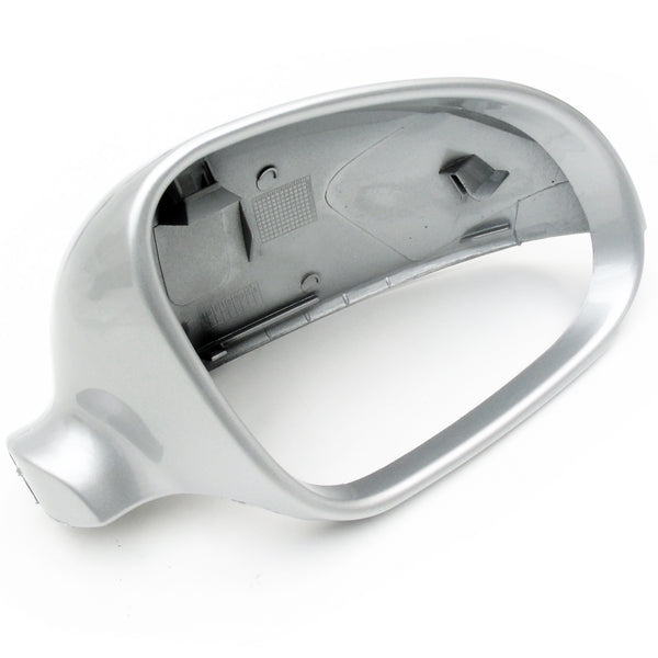 VW Golf mk5 Right Drivers Offside Side Door Wing Mirror Cover Cap Casing Painted Metallic Reflex Silver
