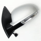VW Golf mk5 Complete Full Door Wing Mirror Left Passenger Side Reflex Silver