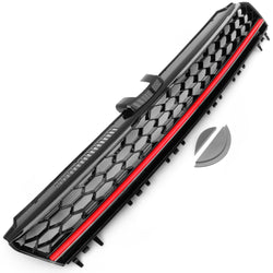 VW Golf mk7 Badgeless GTI Style Honeycomb Front Bumper Grille