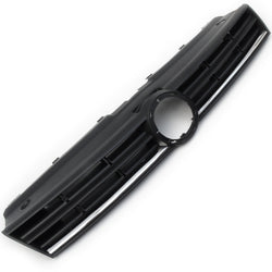 VW Polo 2014-2017 Front Upper Bumper Radiator Grille Black & Chrome
