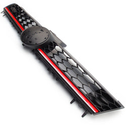VW Golf mk7 GTI Style Honeycomb Front Bumper Grille Black & Red